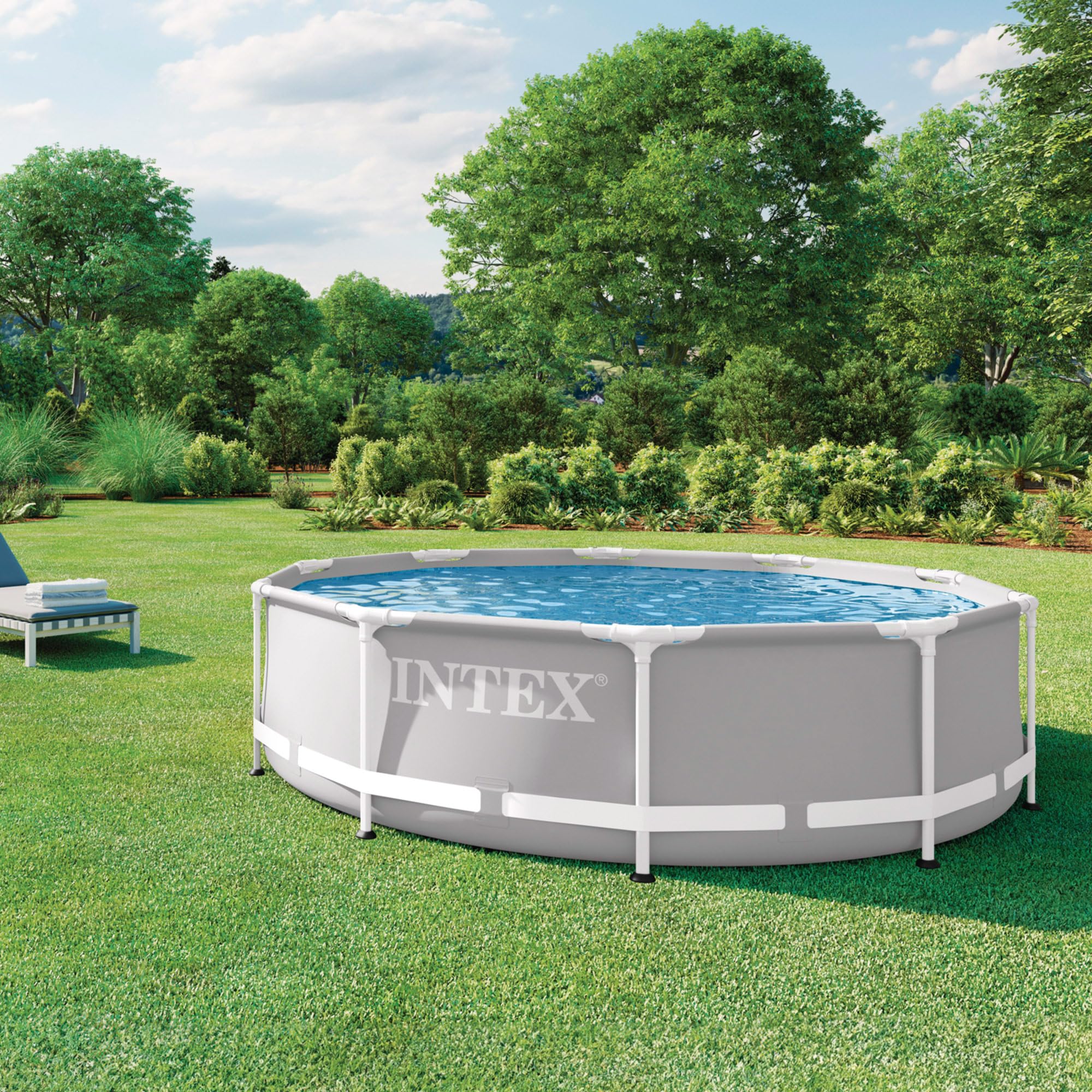 INTEX（インテックス）社製　フレームプール インテックス プリズムフレームプール 366x76cm （INTEX Prism